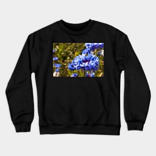 Blue petals Crewneck Sweatshirt